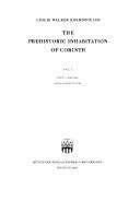 原始史 The prehistoric inhabitation of Corinth Volume I 科林斯的史前居住第一卷 fgant jq100dxf