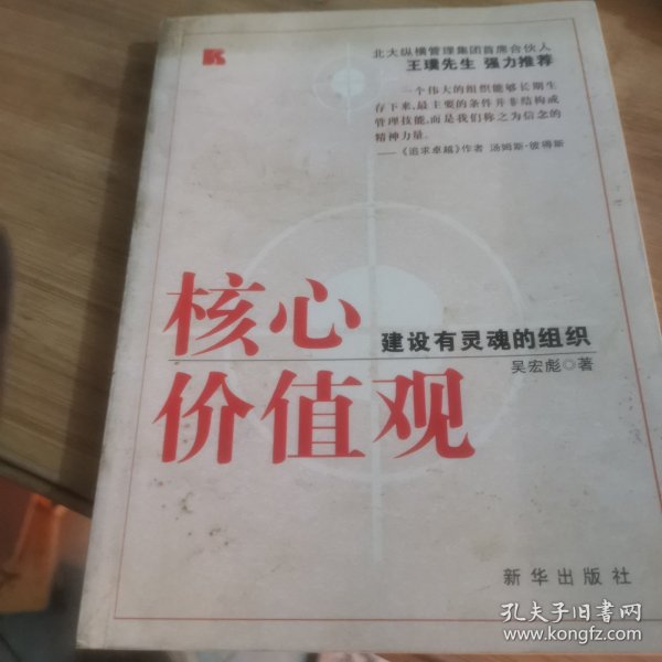 核心价值观：建设有灵魂的组织