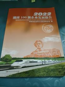 2022湖南100强企业发展报告