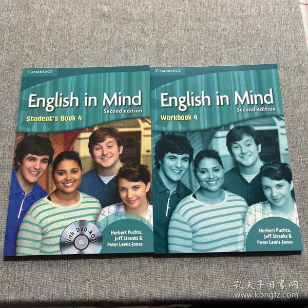 English in Mind Student's Book4 +Workbook4(两本合售)