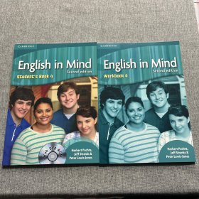 English in Mind Student's Book4 +Workbook4(两本合售)