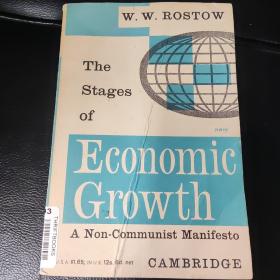 The Stages of Economic Growth：A Non-Communist Manifesto