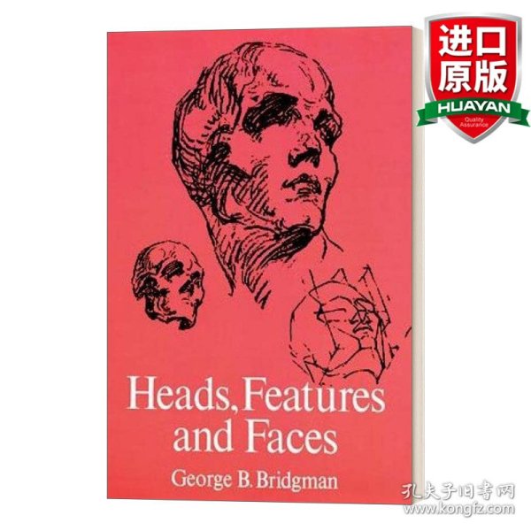 Heads, Features and Faces (Dover Anatomy for Artists)