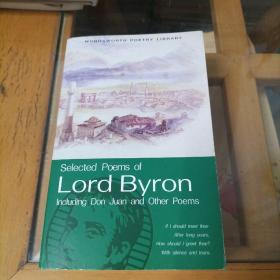 Selected Poems of Byron