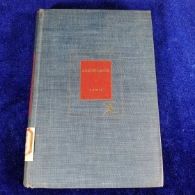 Arrowsmith BY Sinclair Lewis（馆藏）精装 32开 1925年版