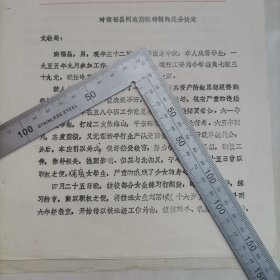 老材料，对商某某所犯错误的处分（辽宁义县小学教师）（1965年）保真包老