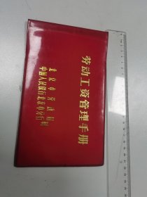 中国木偶艺术剧团劳动工资手册1982年