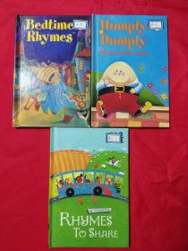 Bedtime Rhymes、Humpty Dumpty and Other Nursery Rhymes、My Favourite Rhymes to Share【3册合售】