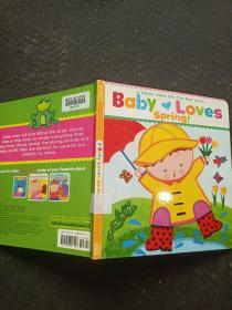 Baby Loves Spring! (Karen Katz Lift-The-Flap Books) [Board book]