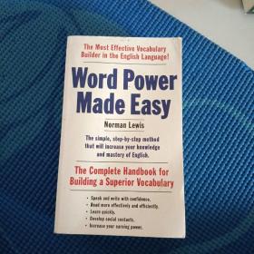 Word Power Made Easy: The Complete Handbook for Building a Superior Vocabulary 英文原版