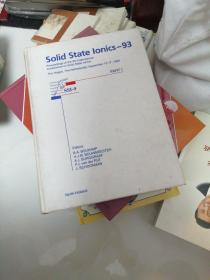  SOLID STATE IONICS  -  93