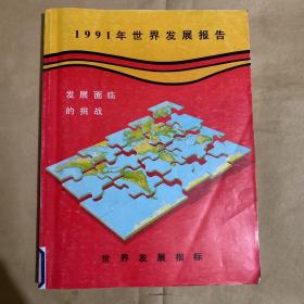 1991年世界发展报告：发展面临的挑战