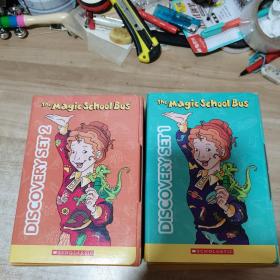 Magic School Bus Set1 ＋Magic SchooⅠ Bus Set2神奇校车 两盒共20本书 ＋20张光盘（合售）