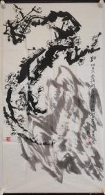 何海霞，李準(zhǔn)，理勤功合作：軟片，理勤功作畫，何老師及李準(zhǔn)提款，紙張老舊泛黃，邊緣有破裂，兩幅合售帶信封，如圖。尺寸102*69厘米及99*52厘米。何海霞（1908年10月7日—1998年8月5日[3]），名瀛，字海霞，以字行。北京市人。1956年調(diào)入陜西美協(xié)從事專業(yè)創(chuàng)作，為“長安畫派”代表畫家之一。