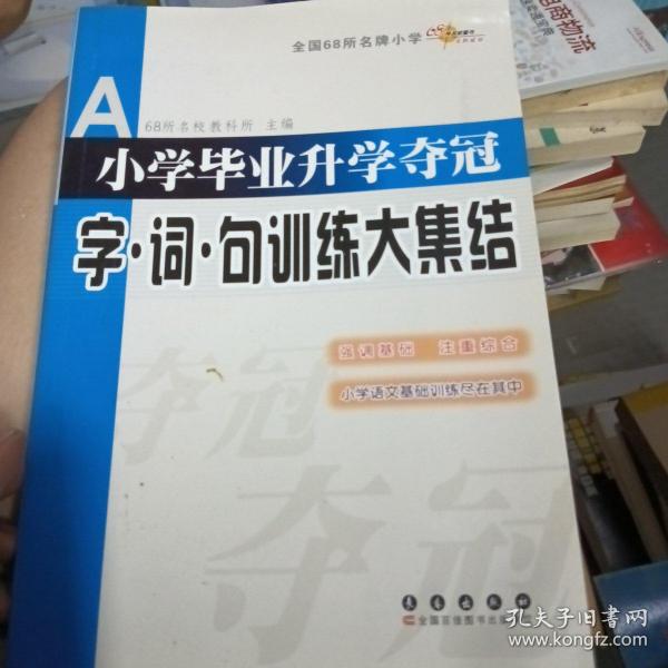 全国68所名牌小学：小学毕业升学夺冠 字·词·句训练大集结