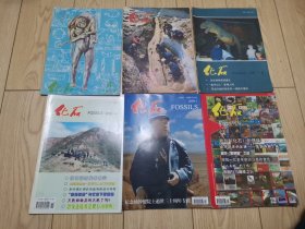 化石：1979年4、1984年4、1987年4、2002年4、2009年1、2012年 1、（六本合售）