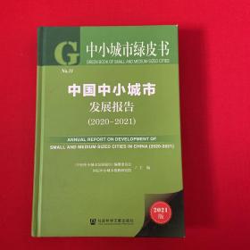 中小城市绿皮书：中国中小城市发展报告（2020-2021）