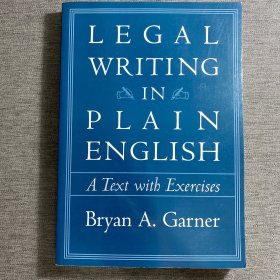 Legal Writing in Plain English：A Text With Exercises