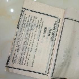 公田罗氏六修族谱.述事集