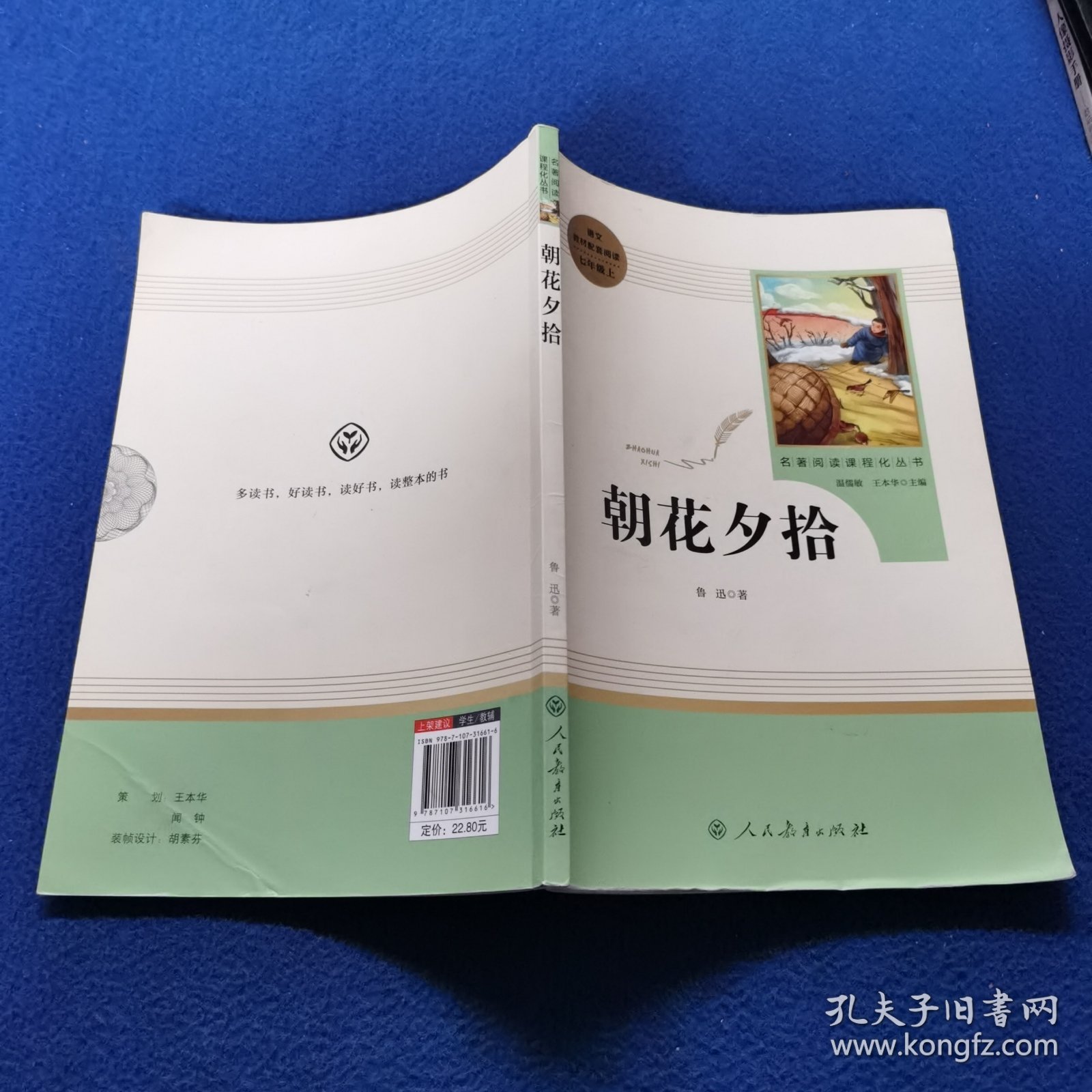 中小学新版教材（部编版）配套课外阅读 名著阅读课程化丛书 朝花夕拾