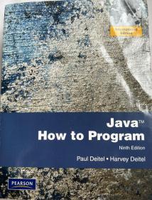 JavaHowtoProgram,InternationalEdition