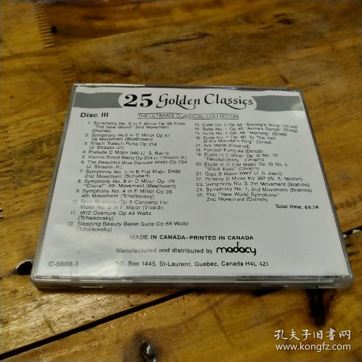 25 golden Classics CD