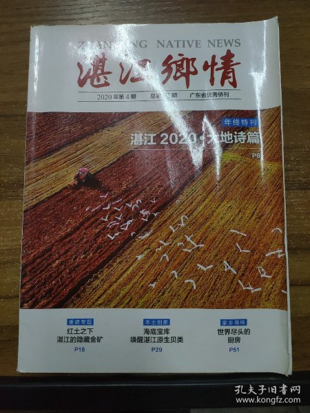 湛江乡情  2020年第4期  总第92期 【年终特刊：湛江2020·大地诗篇】