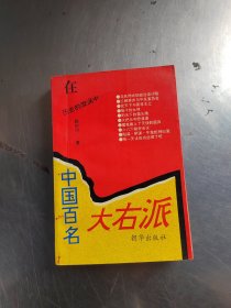 中国百名大右派（初版\无笔记\实物拍摄）