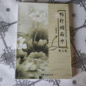 暢行煙雨中 李錫文 著 散文集 珍藏版