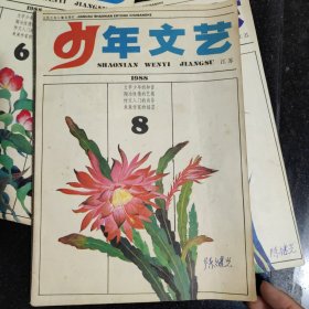 江苏版少年文艺1988年8，单本