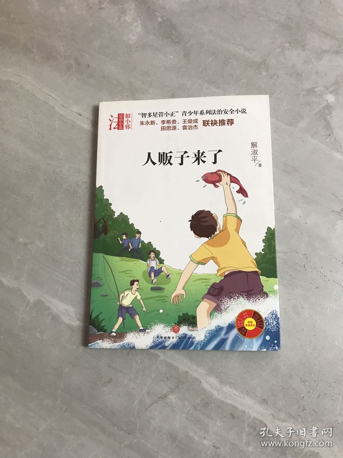 “智多星管小正”青少年系列法治安全小说：人贩子来了