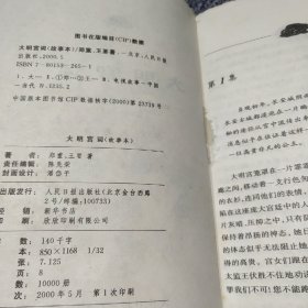 大明宫词：四十集电视连续剧故事本