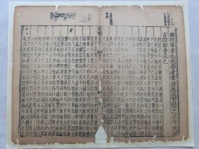 性理大全.乐何事者也.明末木刻古籍一页.传统手工托裱.约32.8x26cm(尺寸不包含托裱纸).可装饰书房，工作室，还可以做成留真谱！不议价.