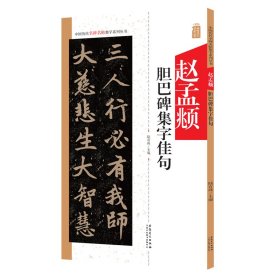 中国历代名碑名帖集字系列丛书--赵孟頫胆巴碑集字佳句 9787539887982 陆有珠 安徽美术出版社