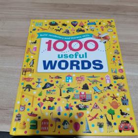 英文原版 DK词典 1000 Useful Words (内页如新  精装)