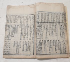 《象吉备要通书》，清代木刻版，卷十五至十八，四卷全。