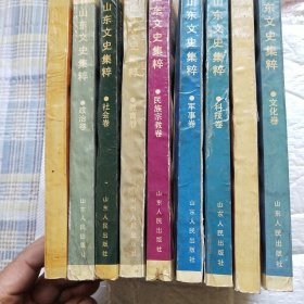 山东文史集粹(九本)
