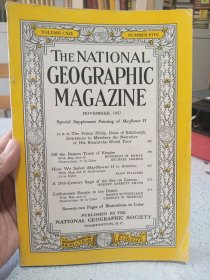 1957年11月，原版，国家地理杂志，national geographic
