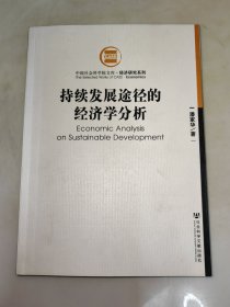 持续发展途径的经济学分析 经济研究系列 一版一印