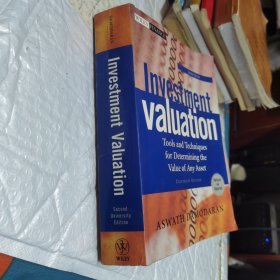英文原版 Investment Valuation：Tools and Techniques for Determining the Value of Any Asset, Second Edition, University Edition 内有少许记号笔划线