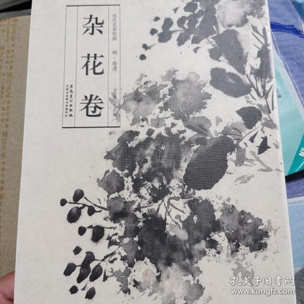 历代名家绘画·杂花卷徐渭