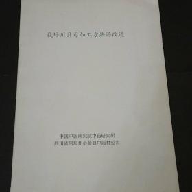 栽培川贝母加方法的改进