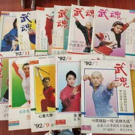 武魂杂志1992年1-11期共11本（少第12期）