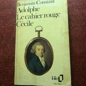 Constant Adolphe Le cahier rouge Cecile