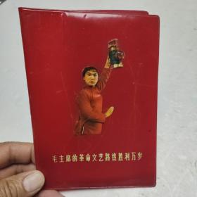 毛主席的革命文艺路线胜利万岁（塑料书套）