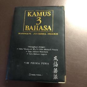 KAMUS   3 BAHASA    (MANDARIN-INDONESIA-INGGRIS)