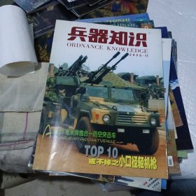 兵器知识杂志2002年(1-12年少第6期)+1999年(8，9，10，11)+2007年(11，12期)+2004年第12期+2006年第11期(19本合售)