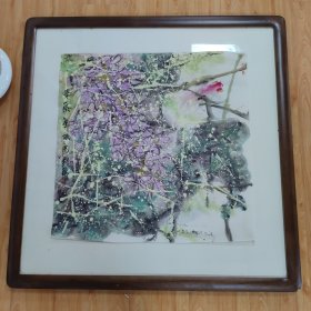 写意画【005】高国华国画 一九四一年生于西安，祖籍山东济南人。 素喜丹青，七十年代初曾师著名画家叶访樵先生。以书画自娱，其责己也重以周，其待人也轻以约。淡泊宁静，然观其画，浑厚天成，酣畅淋漓，以扫纤靡浮俗之气，画家不拘数家，其自诩直抒胸意而已，似于画外有所得者。高国华先生现为:陕西省美术家协会会员。西安市美术家协会会员。陕西书画研究会。西安中国画研究院画家。锦墨堂书画研究院高级顾问。