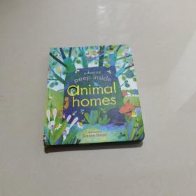 Peep Inside Animal Homes  Board book