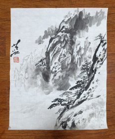 22八十年代山水画